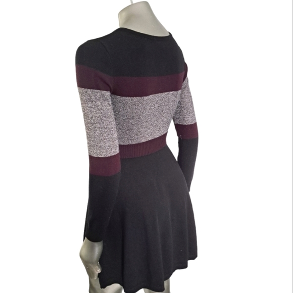🪻BOGO🪻 Sweater Dress - Black, Gray & Wine‎ - Size Medium - Picture 8 of 12